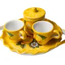 Set tazzine con zuccheriera 25x20